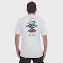 Camiseta Rip Curl Search Icon Masculina - Foto 2