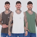 Kit 03 Regatas Nicoboco Masculina - Foto 1