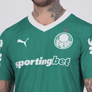 Camisa do Palmeiras I 25/26 Puma Estádio Com Patrocínio Masculina - Foto 5