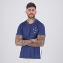 Camisa Cruzeiro Eco Marinho Masculina - Foto 3