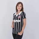 Camisa Polo Corinthians Kalunga Retrô Feminina - Foto 3