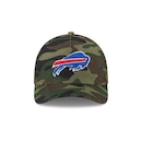 Boné New Era 9Forty M-Crown A-Frame Buffalo Bills NFL Salute Service 2025 Masculino - Foto 2