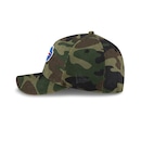 Boné New Era 9Forty M-Crown A-Frame Buffalo Bills NFL Salute Service 2025 Masculino - Foto 5