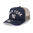 Boné New Era 9Forty A-Frame Snapback New York Yankees MLB Masculino - Foto 1