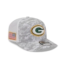 Boné New Era 9SEVENTY Green Bay Packers NFL Salute Service 2025 Masculino - Foto 3