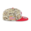 Boné New Era 9Fifty Kansas City Chiefs NFL Salute Service 2025 Masculino - Foto 6