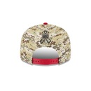 Boné New Era 9Fifty Tampa Bay Buccaneers NFL Salute Service 2025 Militar Masculino - Foto 4