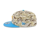 Boné New Era 9Fifty Los Angeles Chargers NFL Salute Service 2025 Masculino - Foto 5