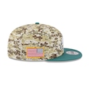Boné New Era 9Fifty Philadelphia Eagles NFL Salute Service 2025 Masculino - Foto 6