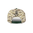 Boné New Era 9Fifty Green Bay Packers NFL Salute Service 2025 Masculino - Foto 4