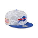Boné New Era 9Fifty Buffalo Bills NFL Salute Service 2025 Masculino - Foto 3