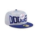 Boné New Era 59Fifty Los Angeles Dodgers MLB Masculino - Foto 2
