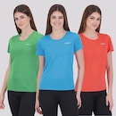 Kit 3 Camisetas Rainha Feminina - Foto 1