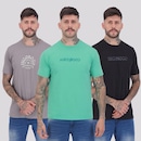 Kit 03 Camisetas Nicoboco Masculina - Foto 1