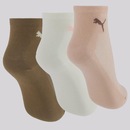 Kit 6 Pares de Meias Puma Cano Médio Feminina - Foto 3