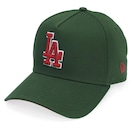 Boné Adulto New Era 9forty A-Frame MLB Los Angeles Dodgers Aba Curva - Foto 1