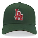 Boné Adulto New Era 9forty A-Frame MLB Los Angeles Dodgers Aba Curva - Foto 2
