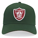 Boné Adulto New Era 9forty A-Frame NFL Las Vegas Raiders Aba Curva - Foto 2