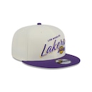Boné New Era 9Fifty Snapback Los Angeles Lakers NBA Masculino - Foto 4