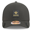 Boné New Era 9Forty M-Crown New Orleans Saints NFL Sideline Masculino - Foto 2