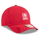 Boné New Era 9Forty M-Crown San Francisco 49ers NFL Sideline Vermelho New Era Masculino - Foto 3