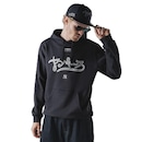 Blusão de Moletom New Era Canguru Fechado New York Yankees MLB Hyperfly Masculino - Foto 2
