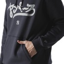 Blusão de Moletom New Era Canguru Fechado New York Yankees MLB Hyperfly Masculino - Foto 6