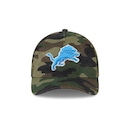 Boné New Era 9Forty M-Crown A-Frame Detroit Lions NFL Salute Service 2025 Masculino - Foto 2