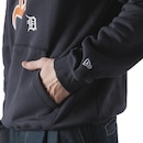 Blusão de Moletom New Era Canguru Fechado Detroit Tigers MLB Hyperfly Masculino - Foto 4