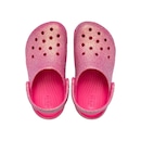 Sandália Infantil Crocs Classic Iridescent Glitter Clg T Dragon Fruit - Foto 4
