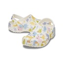 Sandália Infantil Crocs Classic Pastel Pets Clog T Chalk - Foto 4
