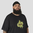 Camiseta Lost Flames Oversized - Masculina - Foto 3