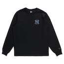 Camiseta New Era Manga Longa New York Yankees MLB Masculina - Foto 1