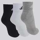 Kit 3 Pares de Meia adidas ESS Ank Unissex - Foto 2