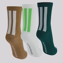 Kit 3 Pares de Meia adidas Minecraft Infantil - Foto 2