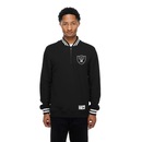 Blusão de Moletom New Era Quarter Las Vegas Raiders NFL Masculino - Foto 1