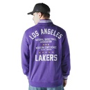 Blusão de Moletom New Era Quarter Los Angeles Lakers NBA Masculino - Foto 4