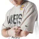 Camiseta New Era Oversize Los Angeles Lakers NBA Masculina - Foto 4
