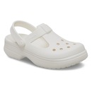 Sandália Unissex Crocs Classic Y Jane Clog T Chalk - Foto 2