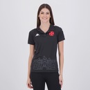 Camiseta Polo Do Vasco Kappa São Januário Feminina - Foto 1