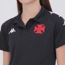 Camiseta Polo Do Vasco Kappa São Januário Feminina - Foto 5