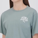 Camiseta Puma Class Relaxed Crop Tee Feminina - Foto 5