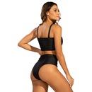 Biquíni Hot Pant Básico Vekyo Top Faixa Cintura Alta Moda Praia Feminina - Foto 3