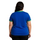 Camiseta Diadora Brasil Small Logo Plus Size Feminina - Foto 2