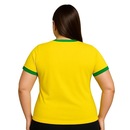 Camiseta Diadora Brasil Small Logo Plus Size Feminina - Foto 2