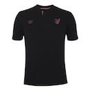 Camisa Polo Umbro Athletico Paranaense Viagem 2024/25 Masculina - Foto 1