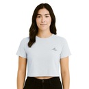 Camiseta Cropped Diadora Small Logo Uno Feminina - Foto 1