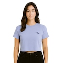 Camiseta Cropped Diadora Small Logo Uno Feminina - Foto 1