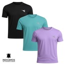 Kit 3 Camisetas Diadora Small Logo Masculina - Foto 1