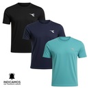 Kit 3 Camisetas Diadora Small Logo Masculina - Foto 1